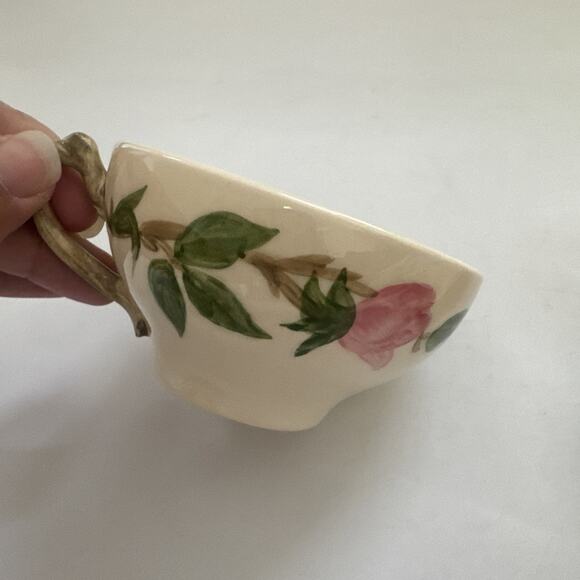 Vintage Franciscan Desert Rose Tea Cups and Saucers USA Made Set of 4 EUC - Picture 5 of 9